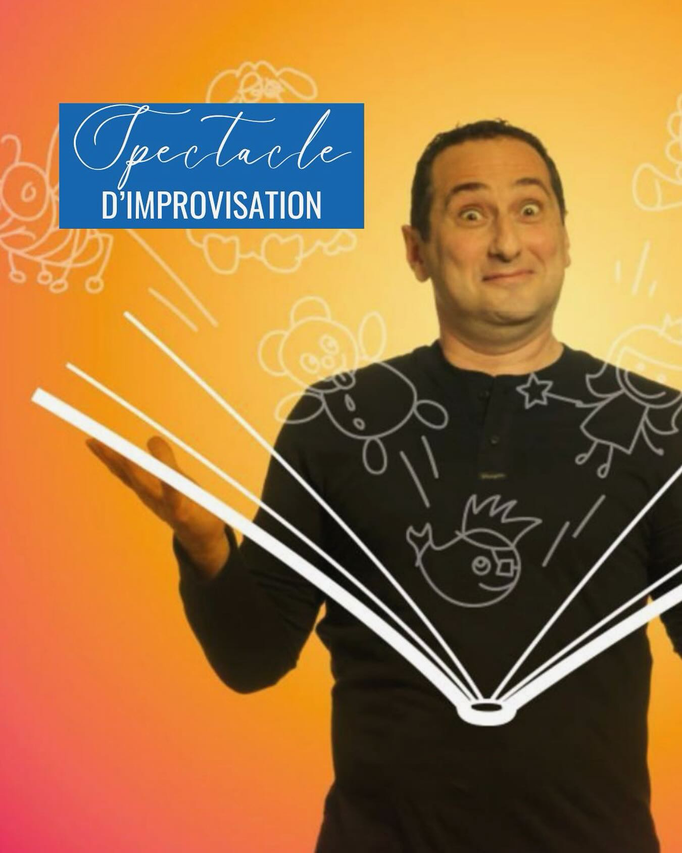 Un spectacle vivant et surprenant à la biblio! 🎭✨
«Impro, livre-moi tes histoires» avec le comédien Fausto Borghini, c’est bien plus qu’un spectacle… c’est une aventure participative et poétique au cœur des livres d’images.
🎒 Les ouvrages deviendront la source d’improvisations drôles, tendres et parfois inattendues…
👧🧒 Les enfants deviendront co-créateurs: ils inventeront des personnages, influeront sur l’histoire… et la magie opérera.
🗓 Mercredi 21 mai à 13h30
📍 Bibliothèque de La Neuveville
👶 Dès 4 ans
🎟 Entrée libre / Collecte
Une représentation originale qui enchantera petits et grands 🎉
Ne ratez pas ce moment unique de théâtre, de lecture et d’imagination partagée!
#ImproLivreMoiTesHistoires #FaustoBorghini #LaNeuveville #SpectacleEnfants #ImprovisationThéâtrale #SortieEnFamille #LivresDimages #JuraBernois